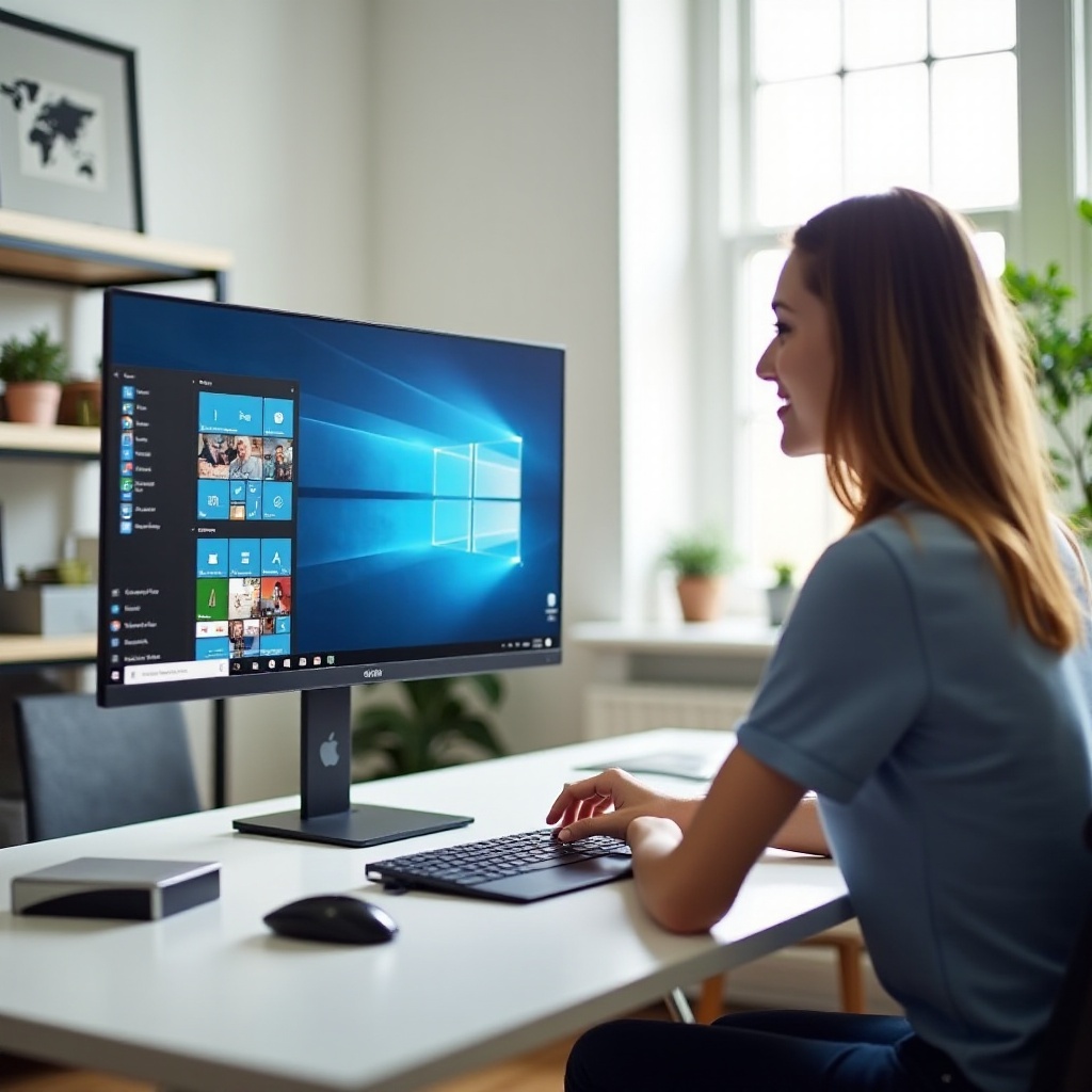 cómo añadir una pantalla a mi portátil Windows