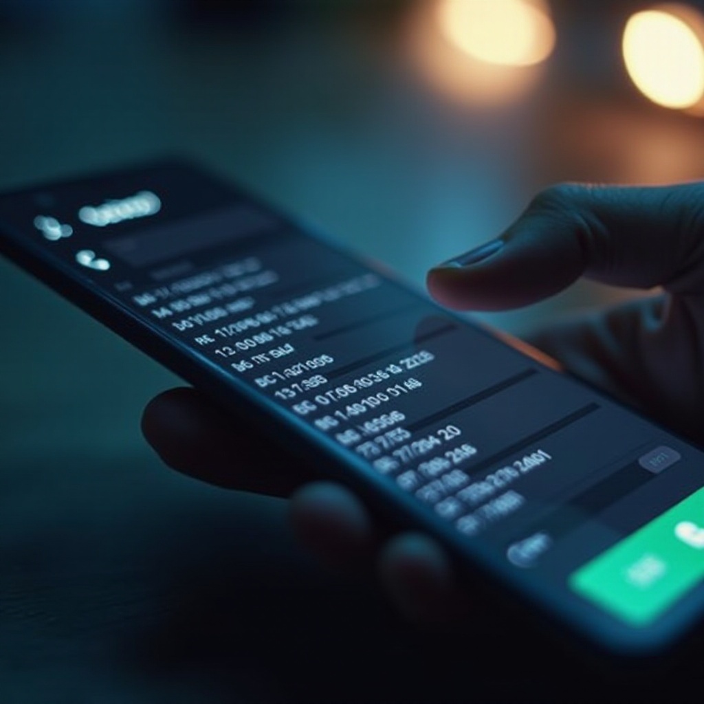 Cómo ver el historial de llamadas de un número específico en tu teléfono